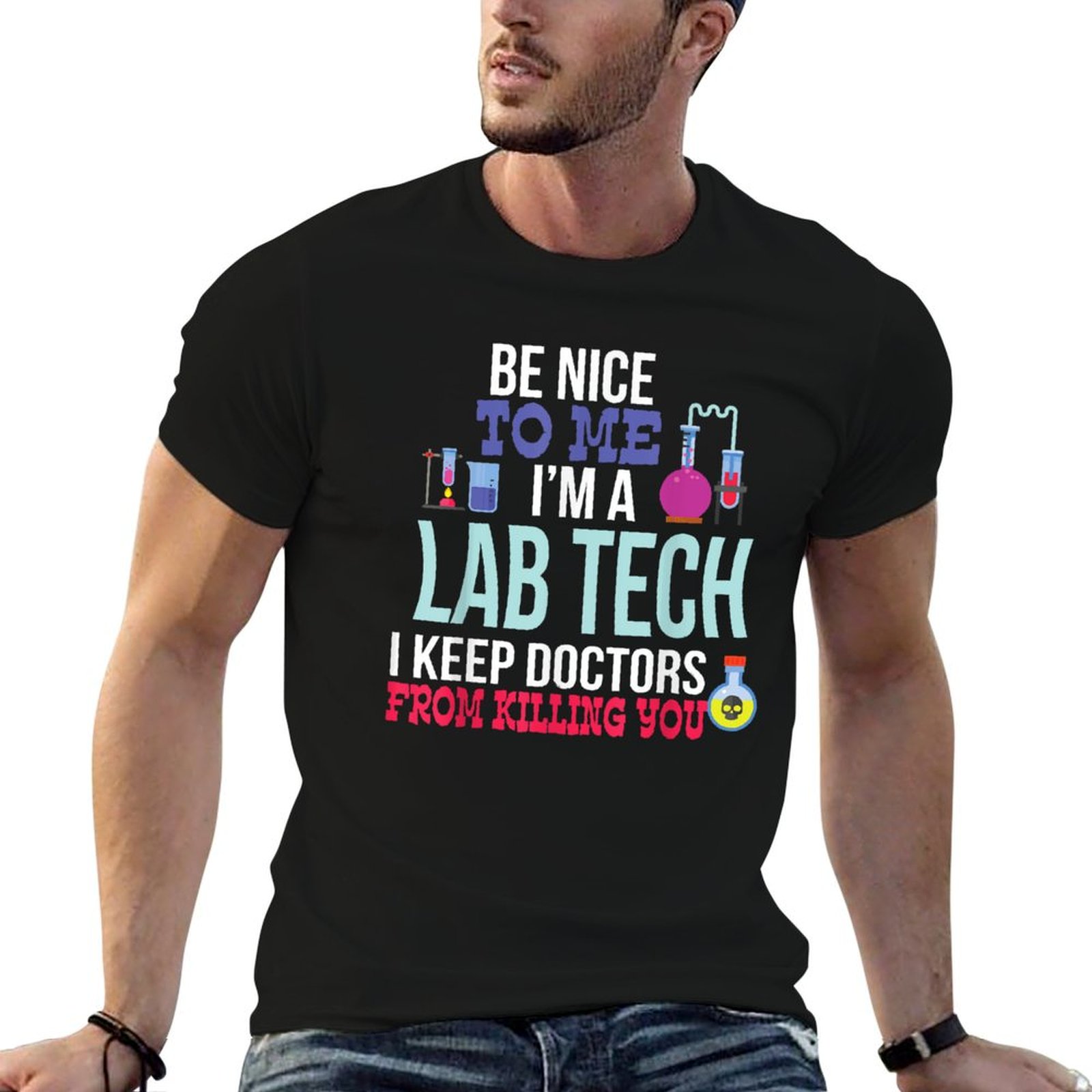 Medical Lab Graphics - Kaus Teknisi Laboratorium Lab Medis Lucu