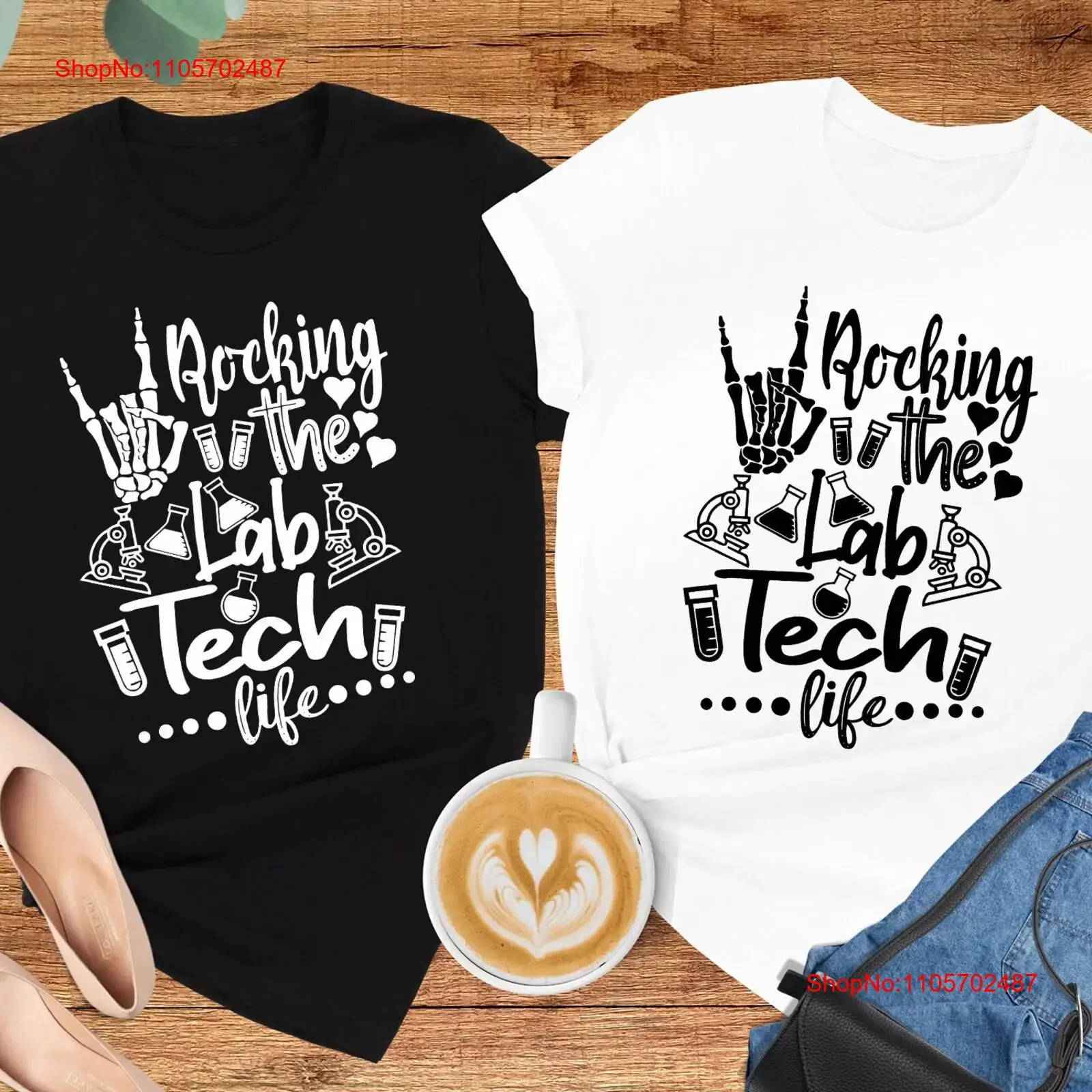 Medical Lab Graphics - Kaos Rocking The Lab Tech Life