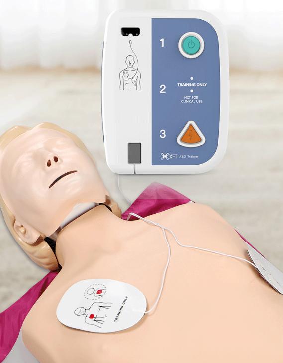 Defibrillator Aed Trainer - Alat Pertolongan Pertama AED Trainer 120C+XFT