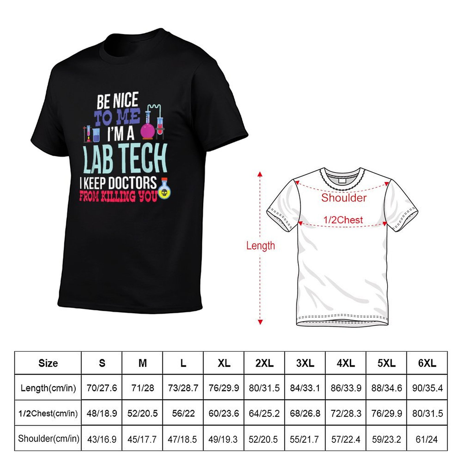Kaus Teknisi Laboratorium Lab  - Medical Lab Graphics ulasan dan harga