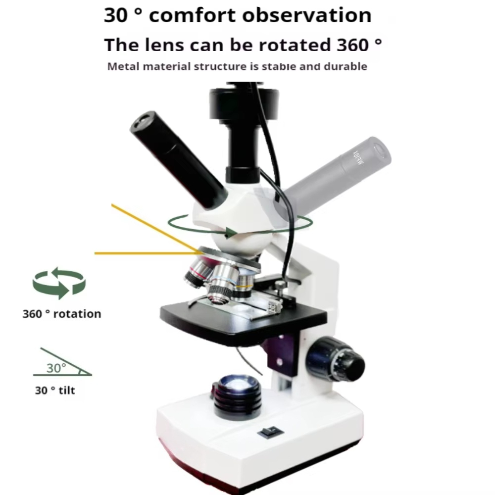 Mikroskop Digital Layar HD Ter - Medical Lab ulasan dan harga