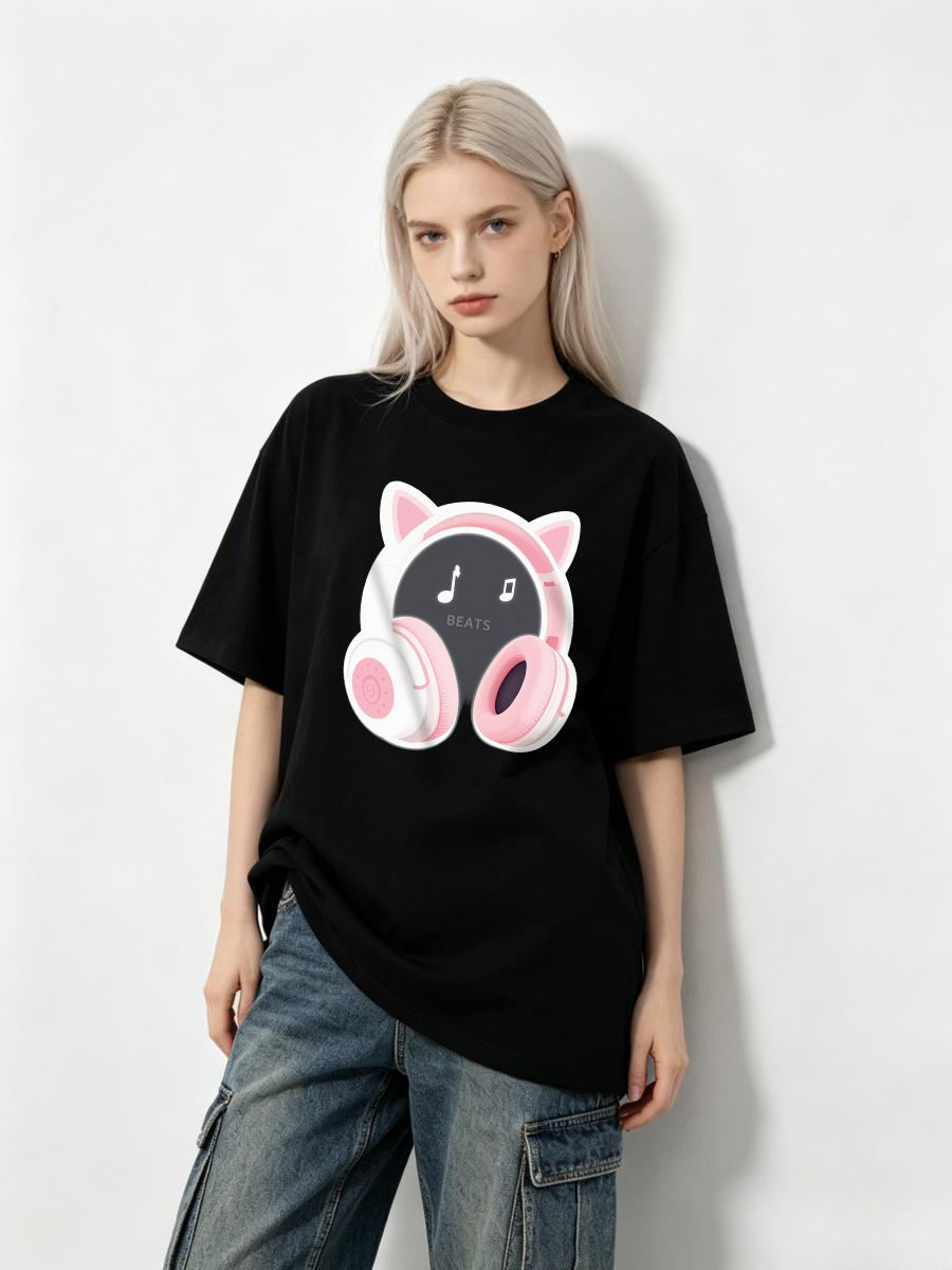 T-Shirt Wanita Mikroskop Peral - Medical Lab Graphics ulasan dan harga
